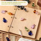 Geiserailie 80 Pieces Tiny Glass Bottles Spell Jars - Image 6