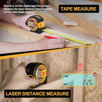 PREXISO 2-in-1 Laser Tape Measure - Image 3