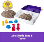 Kinetic Sand Folding Sandbox Set, Moldable Play Sand Sensory Toys, Ages 3+ - Image 2