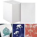 Pushglossy 60 Pcs Foam Printing Plates White Foam Sheets Craft Foam Sheet White by Pushglossy