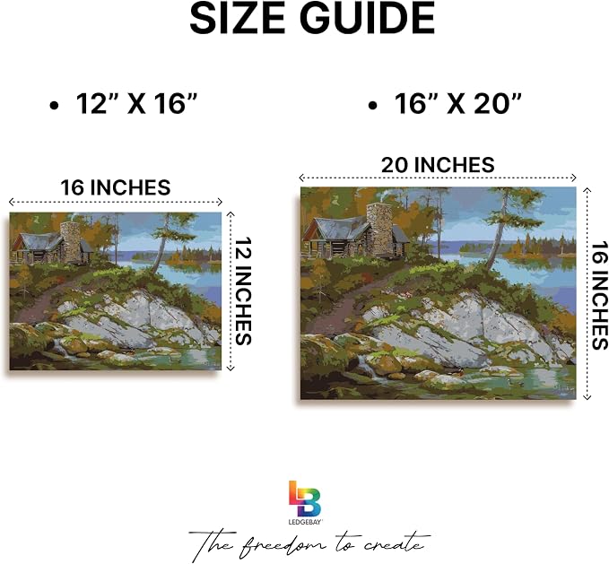 Ledgebay DIY Paint by Numbers Kit - Image 5