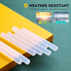 200-Pack Full Size Hot Glue Sticks, Magicfly 4 Inch Long X 0.43 Inch Diameter - Image 2
