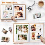 Artfeel Photo Album Self Adhesive Scrapbook, Large Photo Book - Image 3