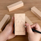 7 Pcs Basswood Carving Blocks, Soft Whittling Wood - Image 4