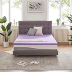 SINWEEK 1.5 Inch Gel Memory Foam Mattress Topper Ventilated Soft Pressure by SINWEEK