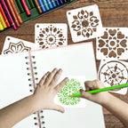 50 PCS Mandala Painting Stencils Reusable Mandala Stencils - Image 3