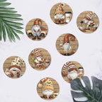 Clendo 8 Pcs 5D Diamond Art Coasters Kits - Image 4
