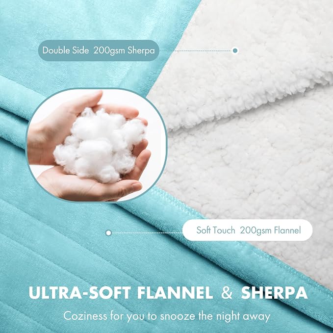 Queen Size Electric Blanket 84" x 90" - Image 4