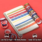 Mr. Pen- Washi Tape Set, 15 Rolls, Metallic Foil | 5 Yards/Roll, Washi Tape - Image 5