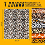 HTVRONT Leopard Heat Transfer Vinyl - Image 2