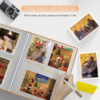 Popotop Large Photo Album Self Adhesive 4x6 5x7 8x10 Scrapbook Album DIY - Image 5