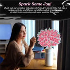 Unwynd Poke Art Cherry Blossom Flower Bouquet | Mess-Free Arts and Crafts - Image 9