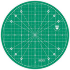 Headley Tools 10"x10" Round Rotating Cutting Mat, Self Healing Mat by HeadleyTools
