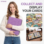 Card Binder 12 Pocket, Premium 720 Double Sided Pocket Collection Binder - Image 7