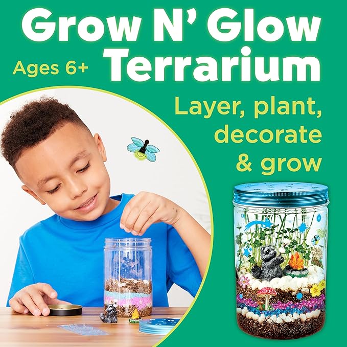 Creativity for Kids Grow 'N Glow Terrarium Kit - Image 5