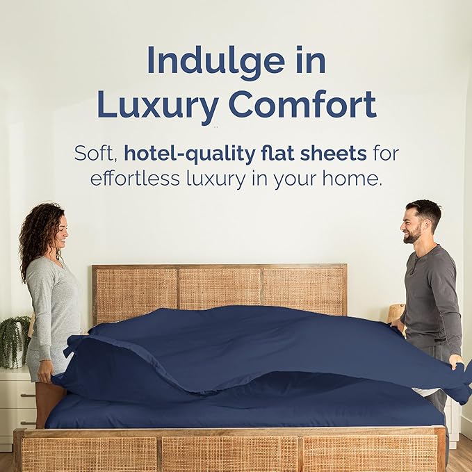 Twin XL Size Flat Sheet - Image 2