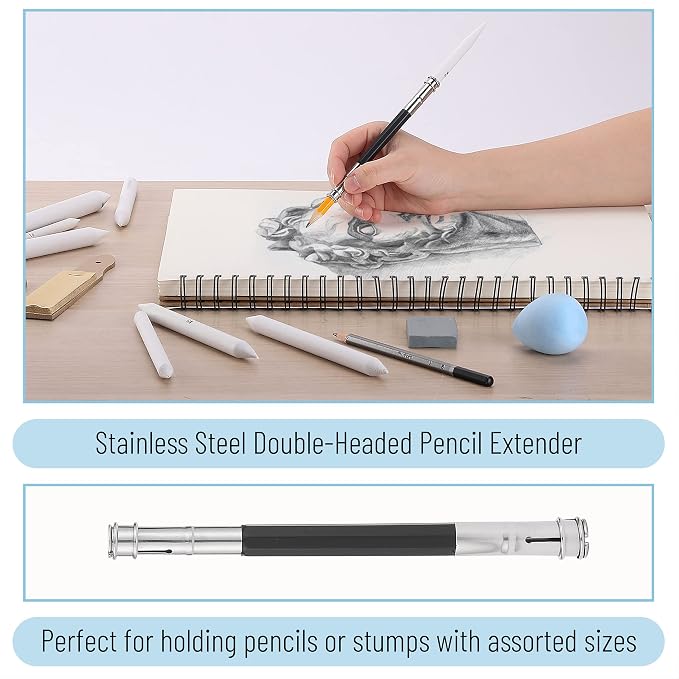 Mr. Pen- Blending Stumps for Drawing, 33 Pack | Tortillions Paper Art Blenders - Image 6