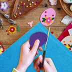 Jtnohx Color Felt, Soft Felt Sheets, 1.4mm Thick 8"x12" Handicraft Felt Fabrics - Image 5