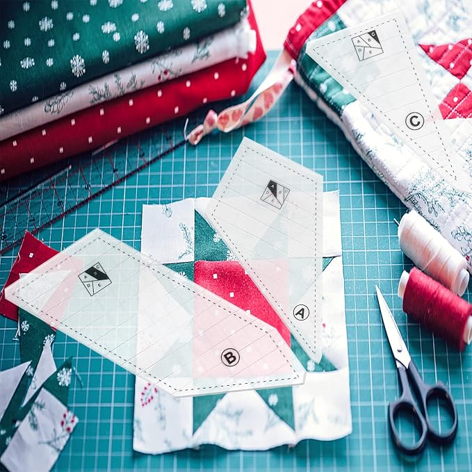 Quilting Rulers and Templates, Quilt Ruler Set Quilting Supplies - Image 7