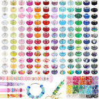 Funtopia 340pcs Large Hole Beads, European Beads by Funtopia