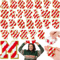 WILLBOND 52 Pcs Christmas Alphabet Patches 2.2 Inch Self Adhesive Letter by Willbond+Technology+Limited