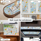 DKTIE Country Rustic Window Privacy Film Rainbow Film Decorative Window Sticker - Image 6