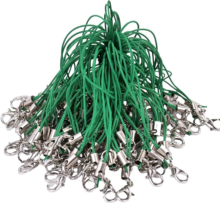 MINI-FACTORY 100PCS DIY Charm Straps by MINI-FACTORY