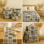 Cotton Satin Patchwork Fabric Panel – 35 Designs, 20×20 cm Squares, Single - Image 9