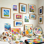 WUO 48 Colors Acrylic Paint Markers, Acrylic Paint Pens and Acrylic Markers - Image 8