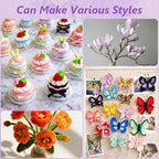 Cwczhi 3600 PCS Pipe Cleaner Flower Kit, 52 Colors Pipe Cleaners Craft | - Image 7