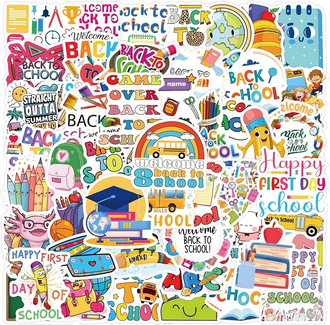 Back to School Sticker by Unknown