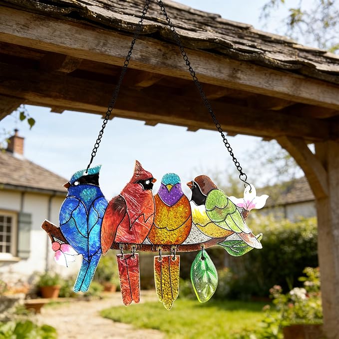 DASTOLL Stained Glass Window Hanging - Image 7
