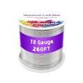 18Gauge Silver Aluminum Crafts Wire 260FT, by ouwinway