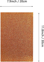 Jtnohx Glitter Felt Fabric, 8 x12 inches Felt Square Glitter - Image 5