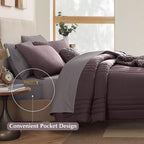 Monbix King Size Comforter Set - Image 6