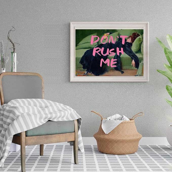 EIBEILI Diamond Art Kit for Adult-Don't Rush ME Diamond Painting Wall Decor | - Image 2