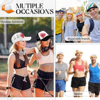 Vabean 24 Pack Sublimation Blank Cap Trucker Mesh Cap Unisex Plain Blank - Image 5
