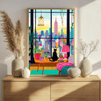 Mandun Cat Paint by Numbers for Adult, Cat Paint by Numbers Kit for Adults - Image 3