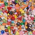 MGGFBLEY Assorted Resin Charms for DIY Bracelet & Keychain Making – Mini Candy - Image 4