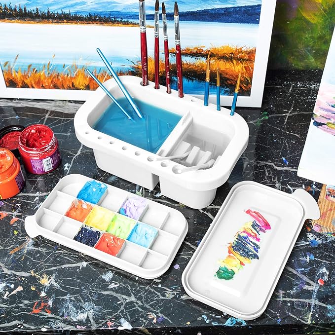 MyLifeUNIT Paint Brush Cleaner, Paint Brush Holder and Organizers - Image 6