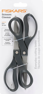 Fiskars 8" Everyday Stainless Steel All Purpose Scissors by Fiskars