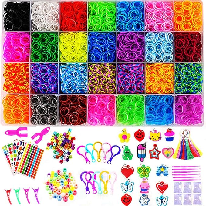 YITOHOP 12080+ Loom Bands Set, Rubber Bands by YITOHOP