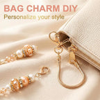 10PCS Beadable Keychain Bars Mixed Color Chain Keychains Key Chain Making Kit - Image 7