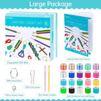 Lanyard String, 20 Rolls Gimp String, Plastic Strings Lacing Cord, Boondoggle - Image 2