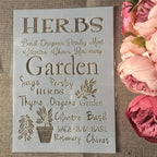 TIAMECH A4 Reusable Herbs Garden Stencil - Image 7