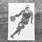 TIAMECH A4 Reusable Basketball Stencil - Image 3