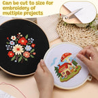 59 * 39 Inch White Cross Stitch Fabric - Image 6