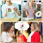 Daifunli 3 Sets Funny DIY Embroidery Kits - Image 6
