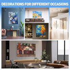 FUMILE Canvas for Painting 30x40, 4 Pack Large Stretched Canvas for - Image 7