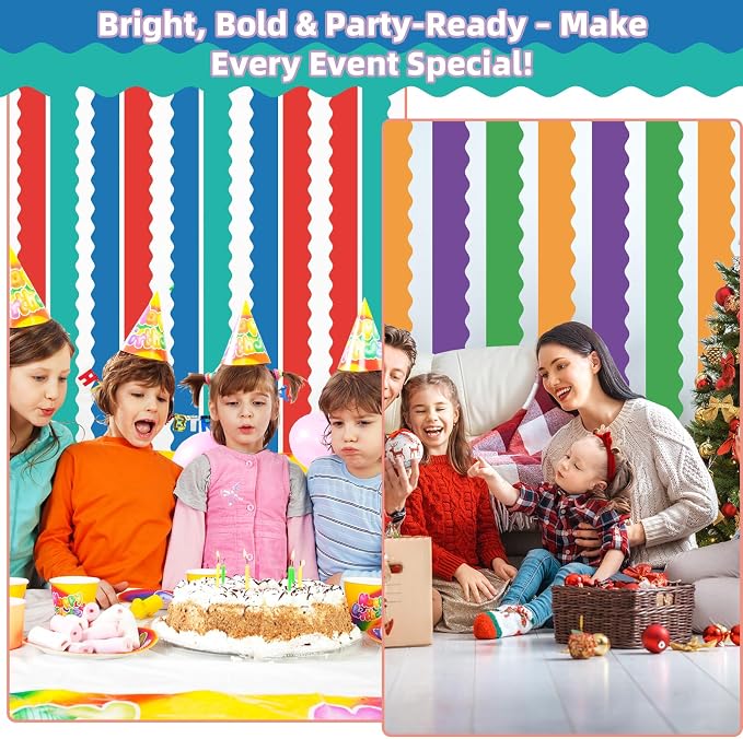 6 Rolls 196.8 Ft Bulletin Board Borders - Image 7